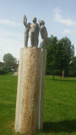 Skulptur vom Holzsympoium